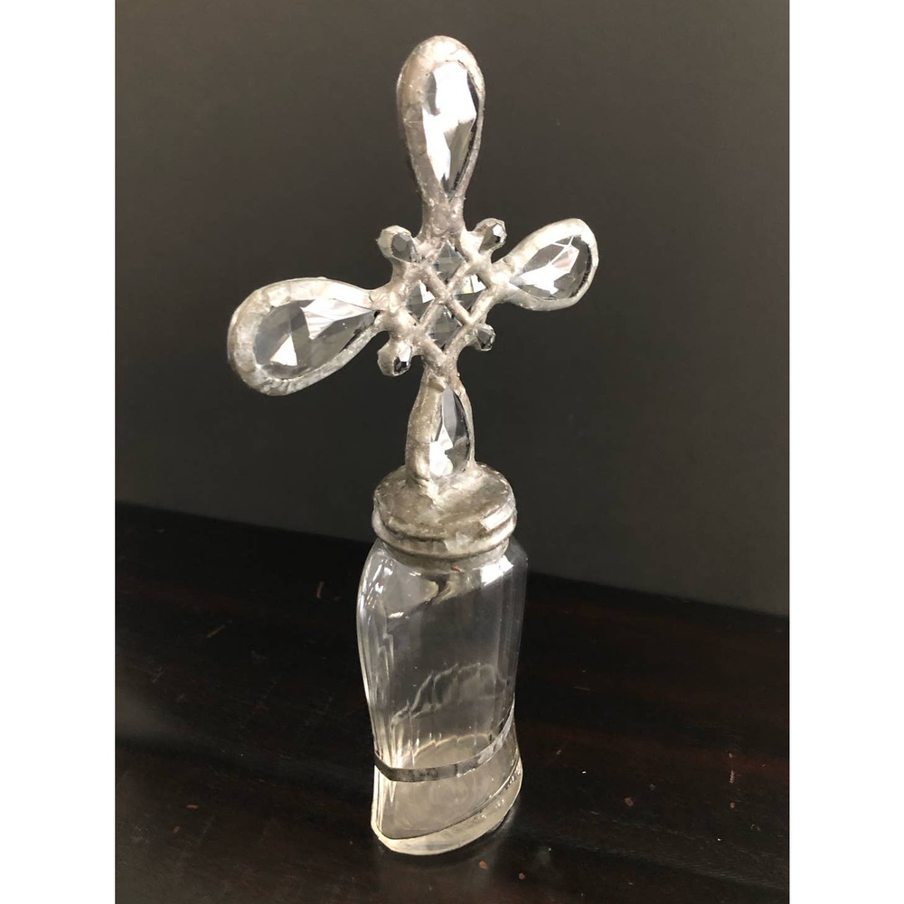 Jamie Dietrich Handcrafted Crystal Bottle Art Piece